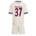 Ajax Josip Sutalo #37 Tredjedraktsett Barn 2025-26 Korte ermer (+ Korte bukser)